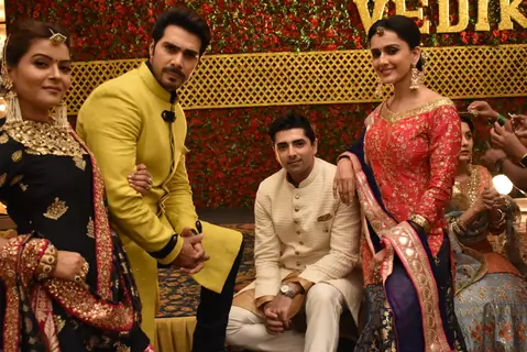 Kartik and Vedika Mehendi Ceremony Pictures from Yeh Rishta Kya Kehlata Hai