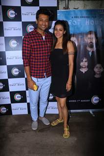 Celebrities snapped at the Screening of Zee 5 Barot House