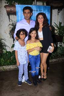 Celebrities snapped at the Screening of Zee 5 Barot House