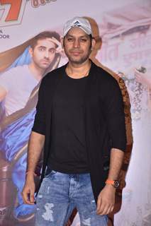 Director Raaj Shaandilyaa snapped during the Dream Girl trailer launch