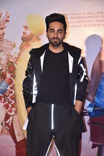 Ayushmann Khurrana snapped during the Dream Girl trailer launch