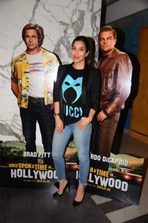 Bollywood celebrity at the special screening of Once Upon a Time in Hollywood!