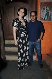 Kangana Ranaut and Shailesh R. Singh at the Judgementall Hai Kya success bash!