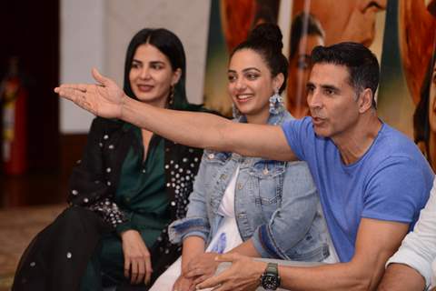 Akshay Kumar at the promotions of the film!