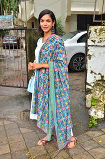 Shriya Pilgaonkar snapped around the town