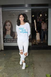 Ananya Panday was spotted around the town