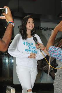 Ananya Panday was spotted around the town