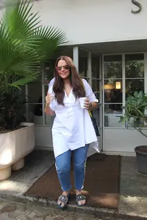 Neha Dhupia snapped at Sequel, Bandra!
