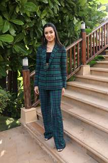Shraddha Kapoor at the promotions of Saaho!