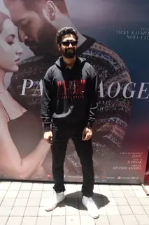 Vicky Kaushal at Pachtaoge success bash!