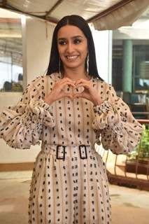 Shraddha Kapoor at the promotions of Chhichhore!