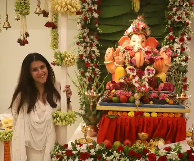 Ekta Kapoor celebrates Ganesh Utsav 2019!