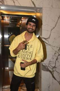 Shahid Kapoor Iqbal at the special screening of Chhichhore!