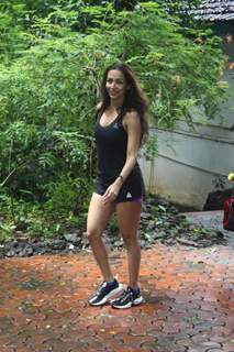 Malaika Arora spotted at gym!