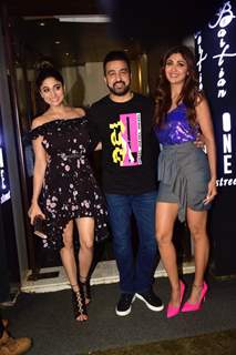 Raj Kundra and Shilpa Shetty snapped at Bastian!