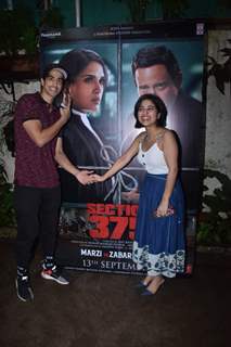 Bollywood celebrities at the special screening of Article 375!