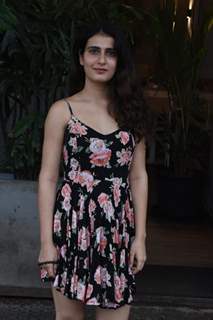 Fatima Sana Shaikh snapped around the town!