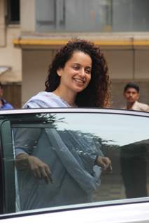 Kangana Ranaut snapped around the town!