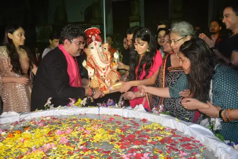 Rajan Shahi and Shivangi Joshi
