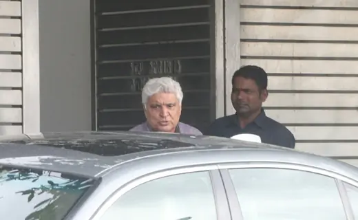 Javed Akhtar snapped around the town!