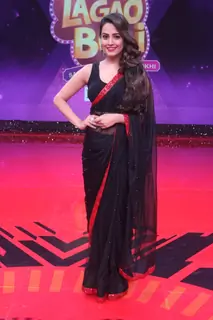 Anita Hassanandani on the sets of Lagao Boli