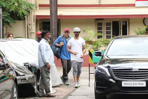 Shahid Kapoor snapped around the town!