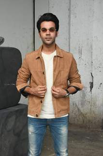 Rajkummar Rao snapped at the sets of Made In China