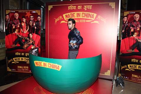 Rajkummar Rao and Mouni Roy at the trailer launch of Made In China!