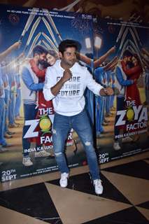 Abhimanyu Dasani at the special screening of The Zoya Factor!