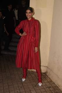 Sonam Kapoor at the special screening of The Zoya Factor!