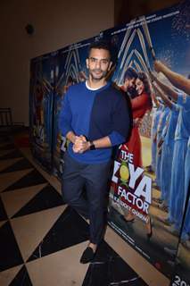 Angad Bedi at the special screening of The Zoya Factor!