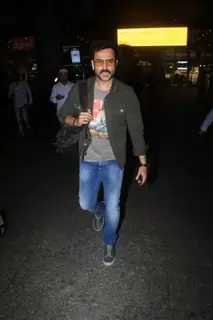 Emraan Hashmi snapped at the airport