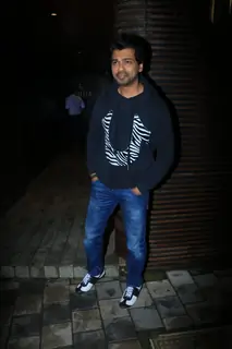 Nikhil Dwivedi was snapped at Estelle