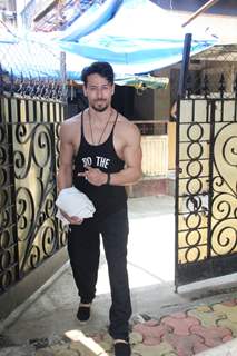 Tiger Shroff snapped around the town!