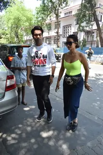 Rajkummar Rao and Patralekha snapped around the town!