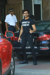 Kartik Aaryan snapped around the town!