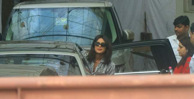 Priyanka Chopra snapped at Sunny Super Sound, Andheri!