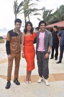 Priyanka Chopra and Farhan Akhtar at the promotions of The Sky is Pink!