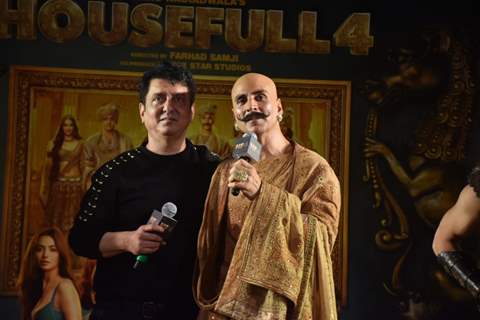Akshay Kumar and Sajid Nadiadwala at Housefull 4’s trailer launch