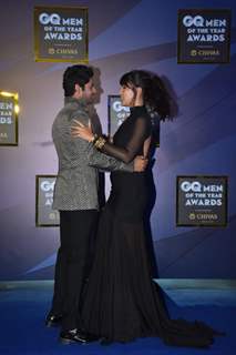 Abhimanyu Dasani and Rhea Chakraborty at GQ Men of the Year Awards!