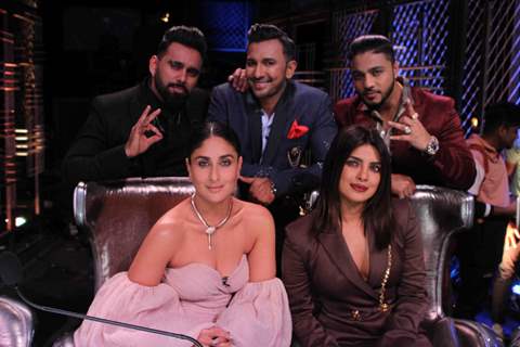 Terence Lewis, Priyanka Chopra, Kareena Kapoor Khan, Bosco, Raftaar