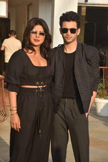 Farhan Akhtar and Priyanka Chopra snapped at the promotions of The Sky is Pink!