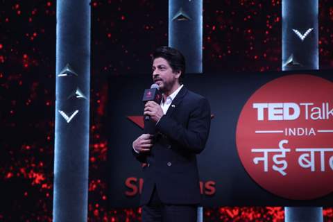 Shah Rukh Khan at the launch of Ted Talks India Nayi Baat! 