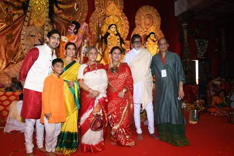 Bollywood celebrities at Durga Pooja!