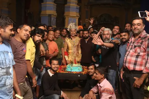Ssudeep Sahir and the team of Paramavatar Shri Krishna