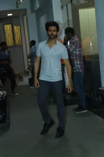 Kartik Aaryan was snapped around the town