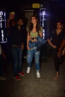 Disha Patani was snapped around the town