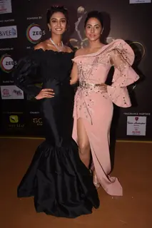 Erica Fernandes and Hina Khan