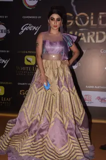 Celebrities attend the 12th Gold Award!