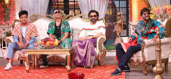 Riteish Deshmukh,  Chunky Pandey , Bobby Deol and Akshay Kumar 